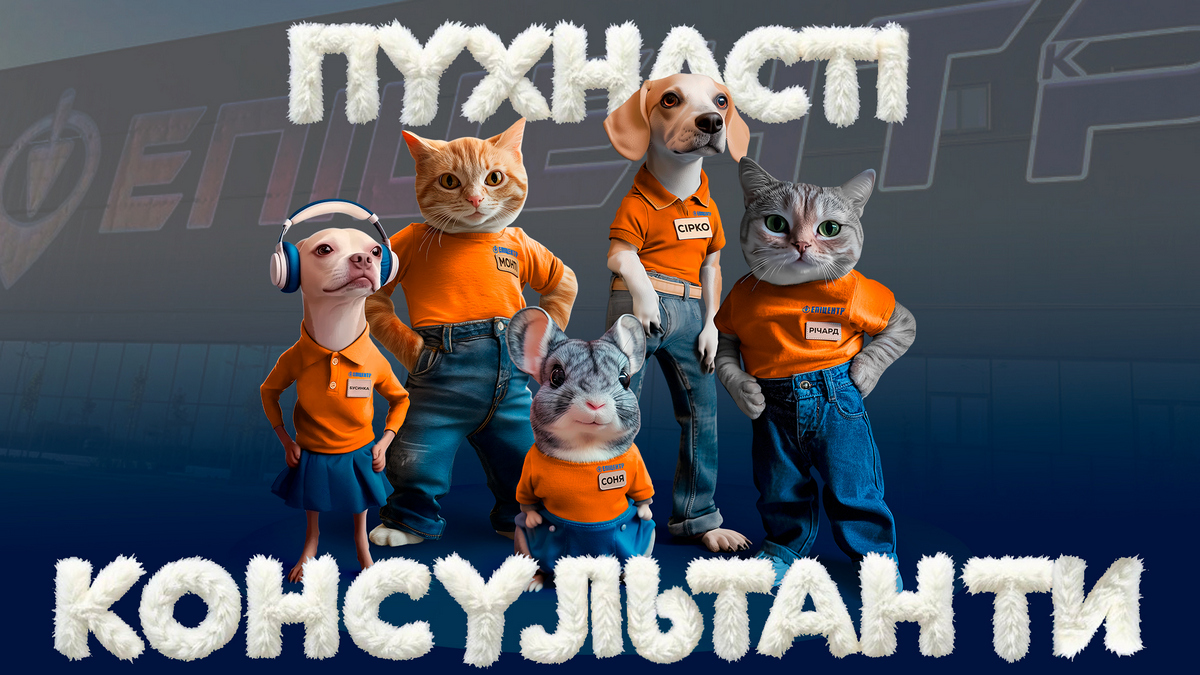 Епіцентр запустив віртуальний сервіс із пухнастими консультантами / Фото: пресслужба компанії